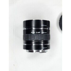 Kenko Extension Tubes for Canon C/AF's 12mm 20mm 36mm Black for EOS Lenses